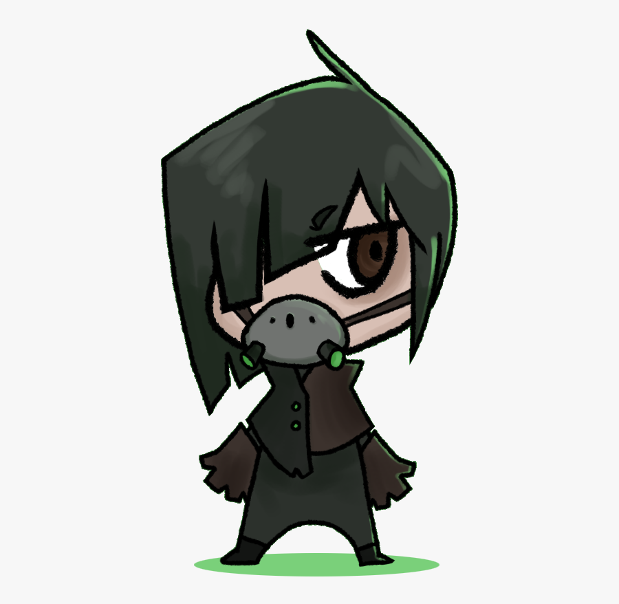 Gas Mask Chibi By Annehairball - Cartoon, Transparent Clipart