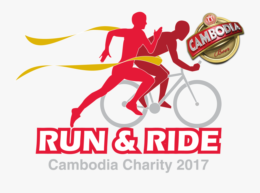 Clipart Bike Marathon - Run & Ride 2017, Transparent Clipart