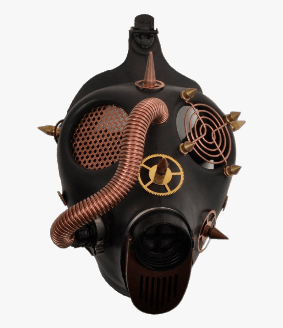 Steampunk Gas Mask - Steampunk Gas Mask Png, Transparent Clipart