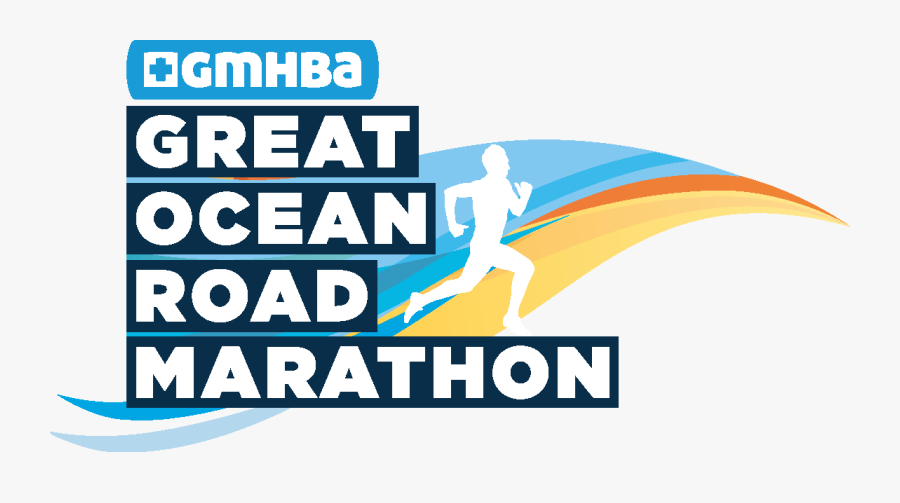 The Marathon Is Staged Along The Iconic Great Ocean - Graphic Design, Transparent Clipart