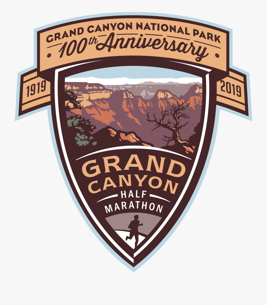 Grand Canyon Half Marathon Medal, Transparent Clipart