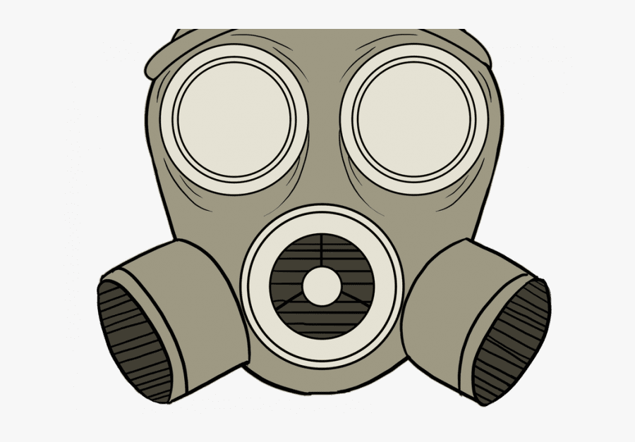 Draw A Gas Mask, Transparent Clipart