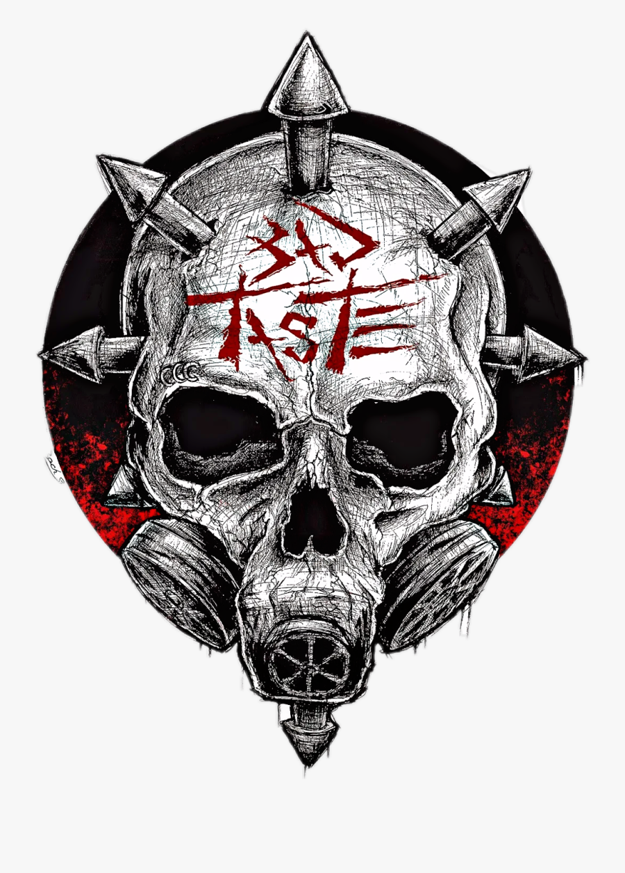 #devil #new #tattooday #tattoo #tatto #holographic - Skull Gas Mask Png, Transparent Clipart