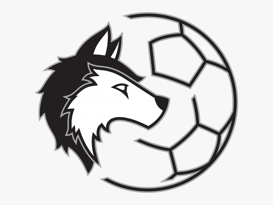 Uw Marathon County Husky Logo University Of Wisconsin - Transparent Wolf Head Logo, Transparent Clipart