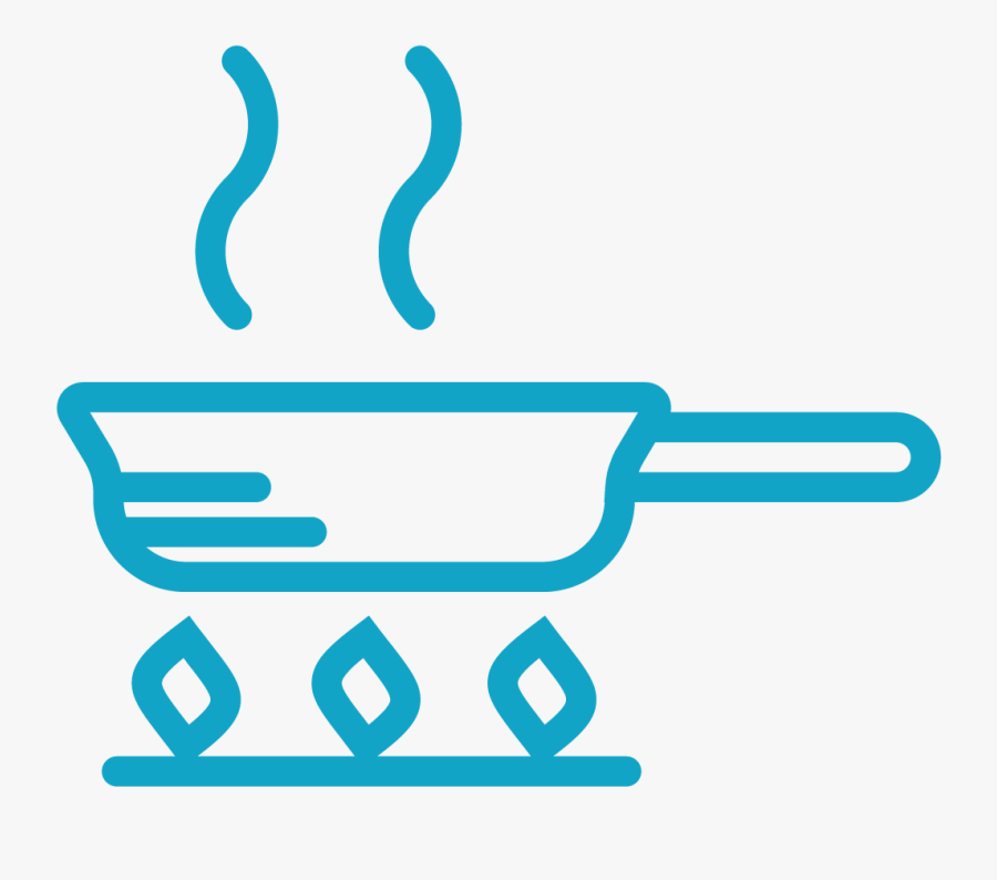 Air Conditioner, Furnished, Cooking Allowed - Ícone Panela, Transparent Clipart