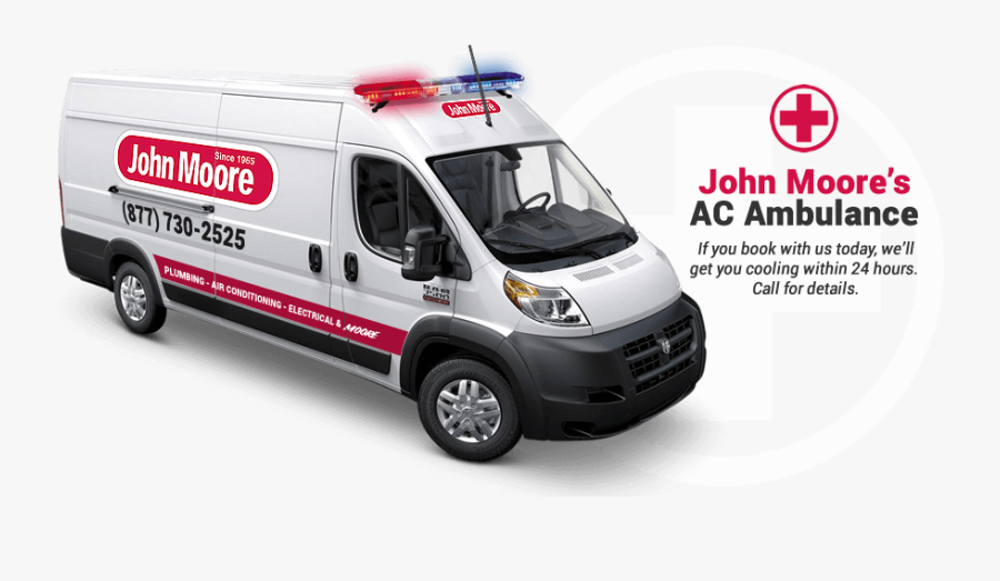 John Moore Ac Van - Ram Promaster 159 Extended, Transparent Clipart