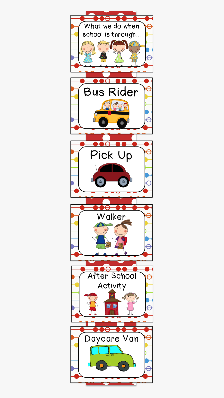 Folder Clipart Take Home Folder - Transport Chart For School, Transparent Clipart
