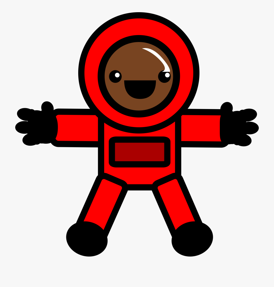 Astronaut Clipart Comic - Astronauts Suits Clip Art, Transparent Clipart
