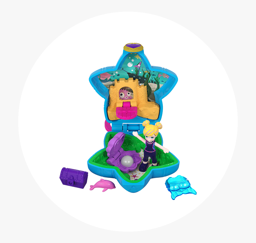 Compact Polly Pocket Tiny Pocket, Transparent Clipart