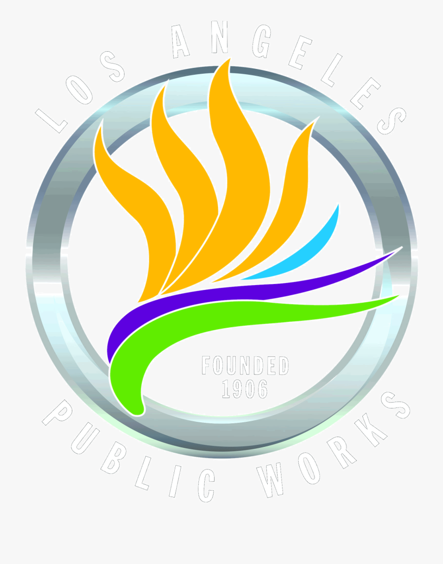 Transparent Fire Pit Clipart - City Of Los Angeles Public Works Logo, Transparent Clipart