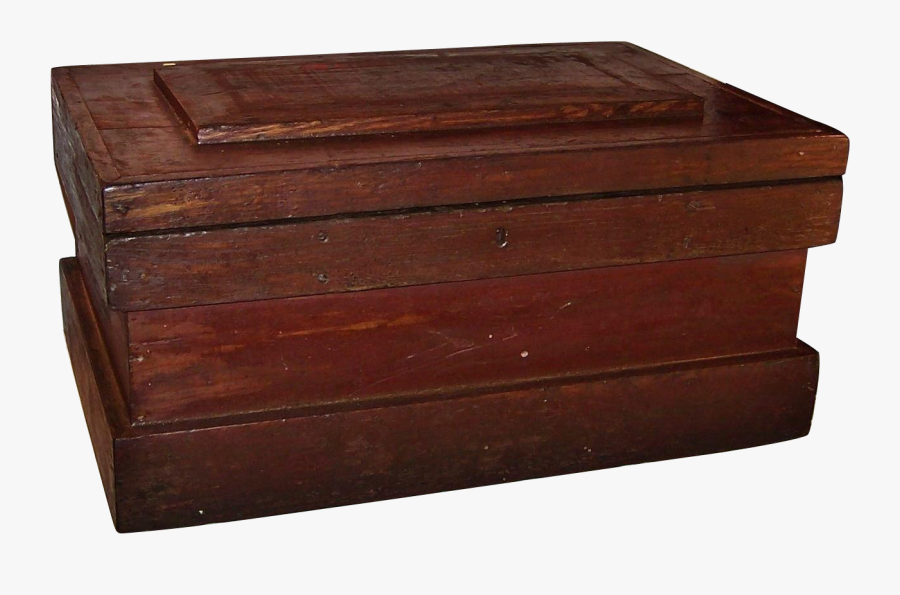 Clip Art Old Wooden Tool Box - Plywood, Transparent Clipart