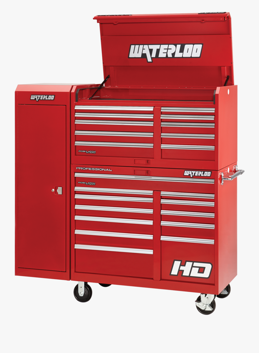 Toolbox Image - Waterloo Tool Cabinets, Transparent Clipart