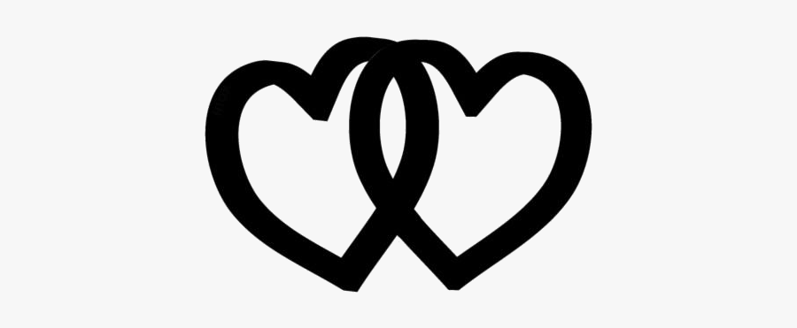 Two Hearts Png Transparent Images - Clip Art, Transparent Clipart