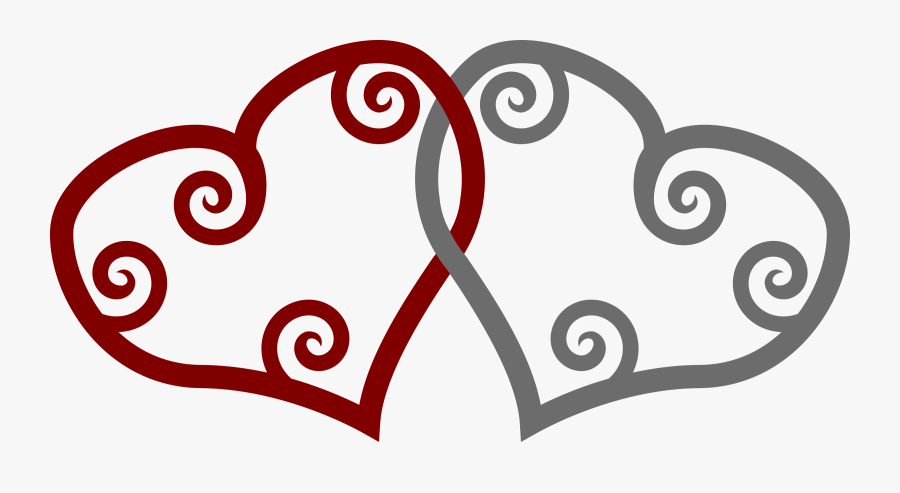 Maori Hearts, Transparent Clipart