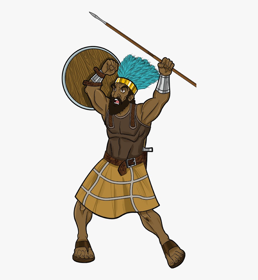 Philistine Warrior, Transparent Clipart