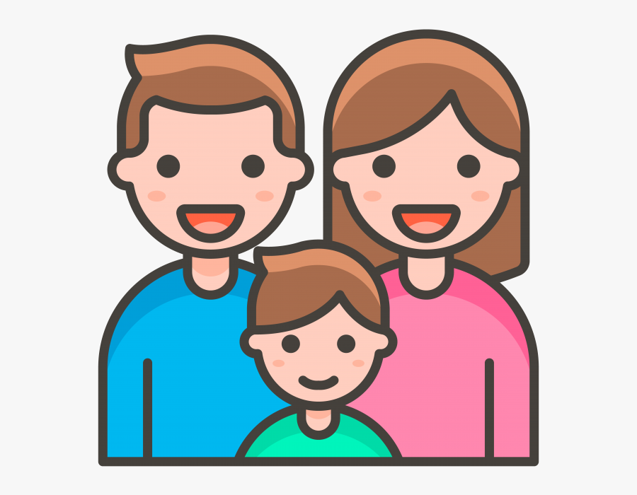Familia Emoji, Transparent Clipart