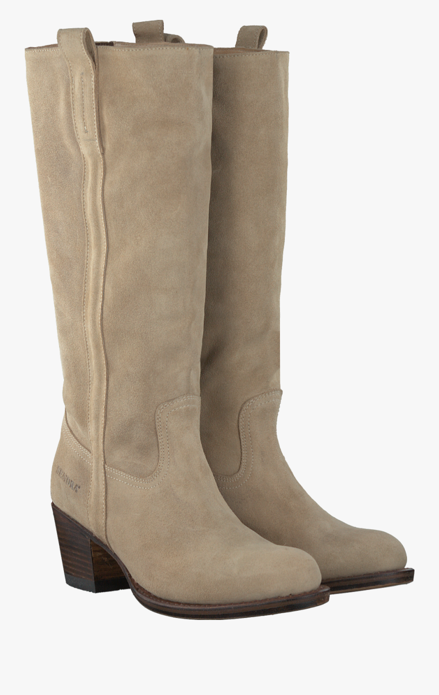 Beige Sendra Cowboy Boots 7025 Deplus Womens Suede - Beige Sendra Laarzen Omoda, Transparent Clipart