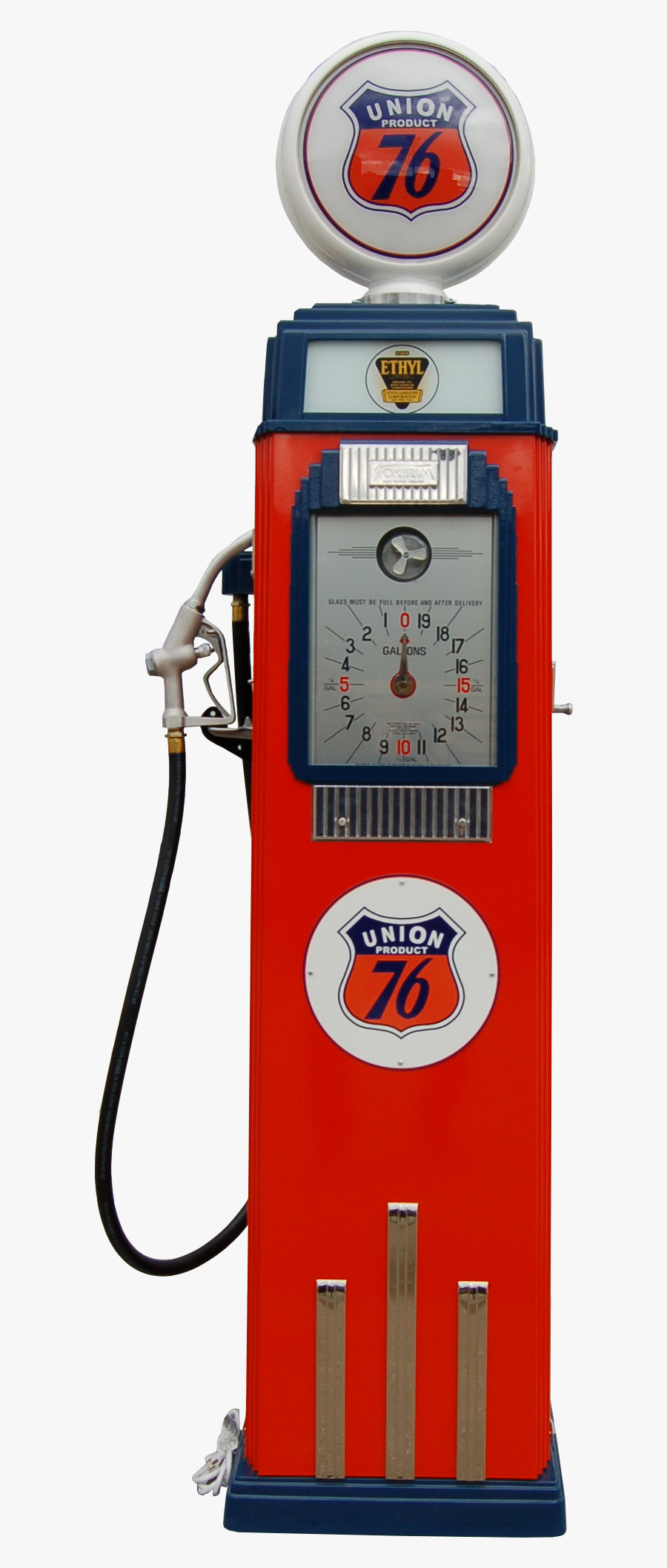 76 Gas Pump Tokheim Model 36b, Transparent Clipart