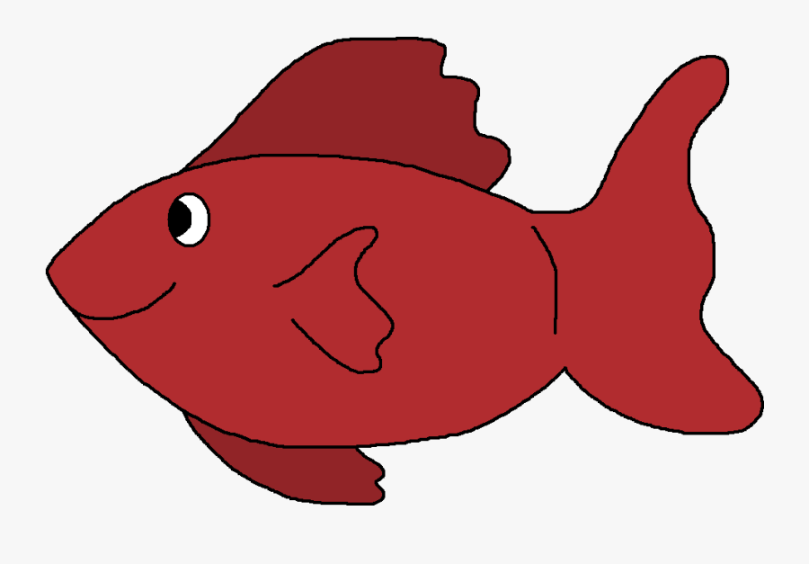 Redfish Clip Art - Fish Clipart Red, Transparent Clipart