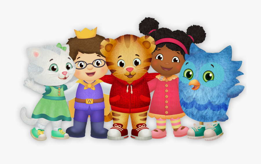 Clip Art Cartoon Daniel Tiger - Daniel The Tiger And Friends, Transparent Clipart