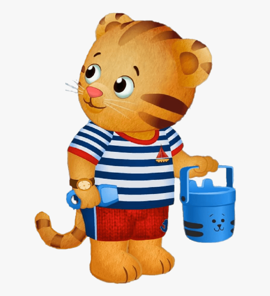 Daniel Tiger At The Beach - Pbs Kids, Transparent Clipart