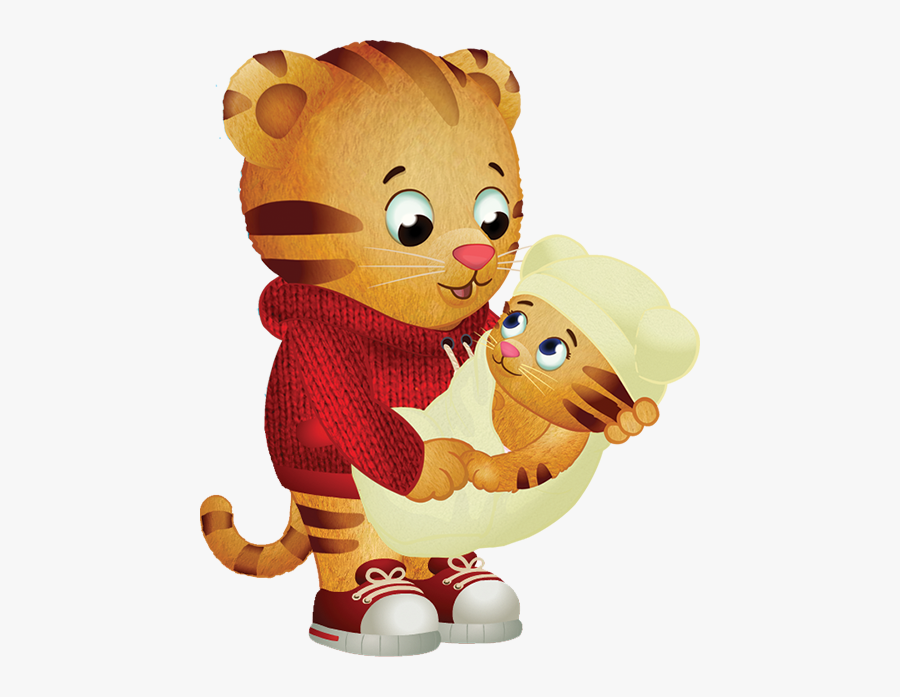 Daniel Tiger Png - Daniel Tiger With Margaret, Transparent Clipart