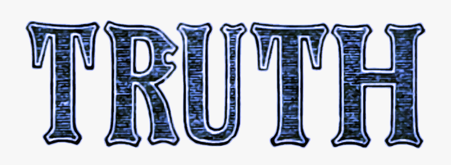 Blue,text,brand - Truth In Clip Art, Transparent Clipart