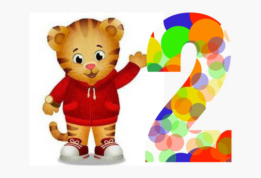 Dad Of The Birthday Boy Tiger Daniel Png - Daniel Tiger Holding Balloons, Transparent Clipart
