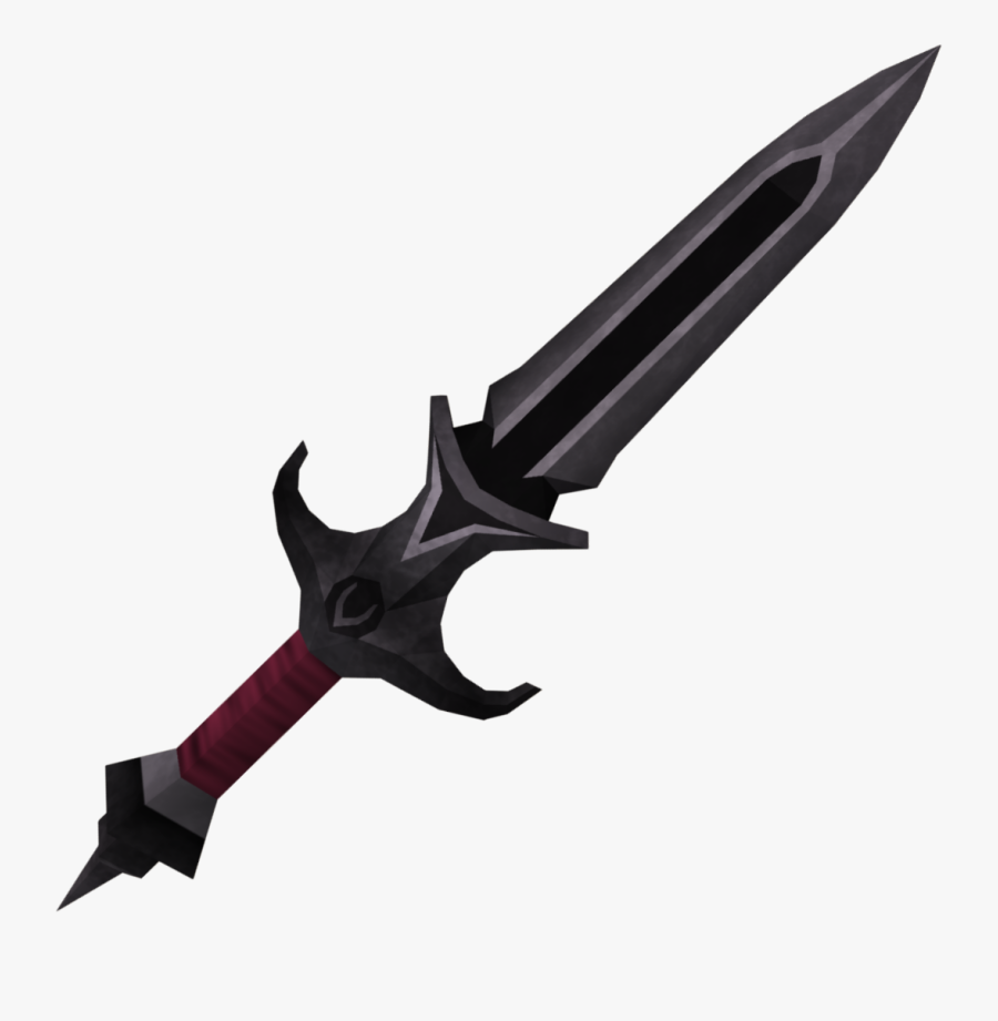 Sword Png Black, Transparent Clipart