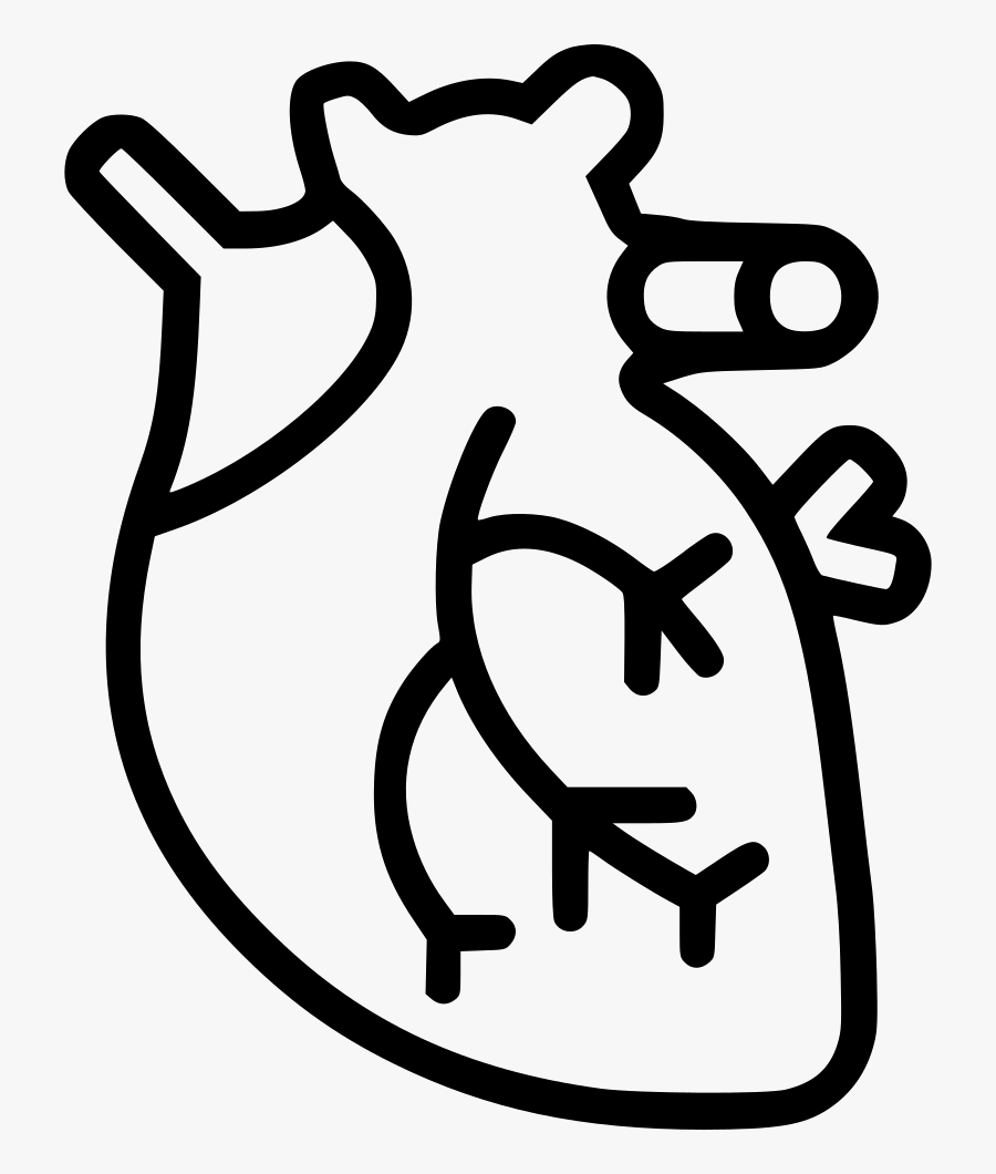 Cardiac Png Icon Free Download Onlinewebfonts Com - Cardiac Muscle Clipart Black And White, Transparent Clipart
