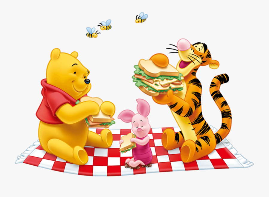 Winnie The Pooh And Tiger Png Free Clipart - Pooh Piglet And Tigger, Transparent Clipart