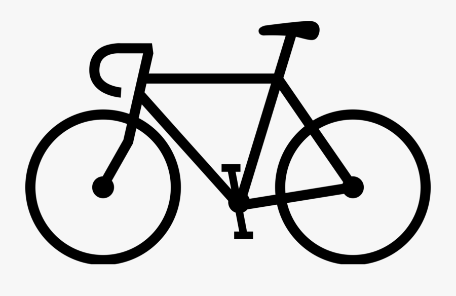 With May Being National Bike Month It"s A Good Time - Road Bike Symbol, Transparent Clipart