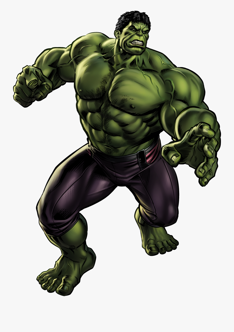 Hulk Transparent Avengers Alliance - Marvel Avengers Alliance 2 Hulk, Transparent Clipart