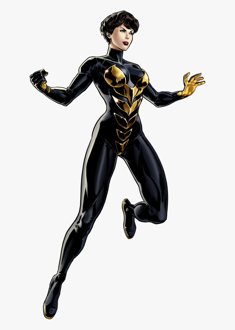 Marvel Wasp Cliparts - Wasp Marvel Avengers Alliance, Transparent Clipart