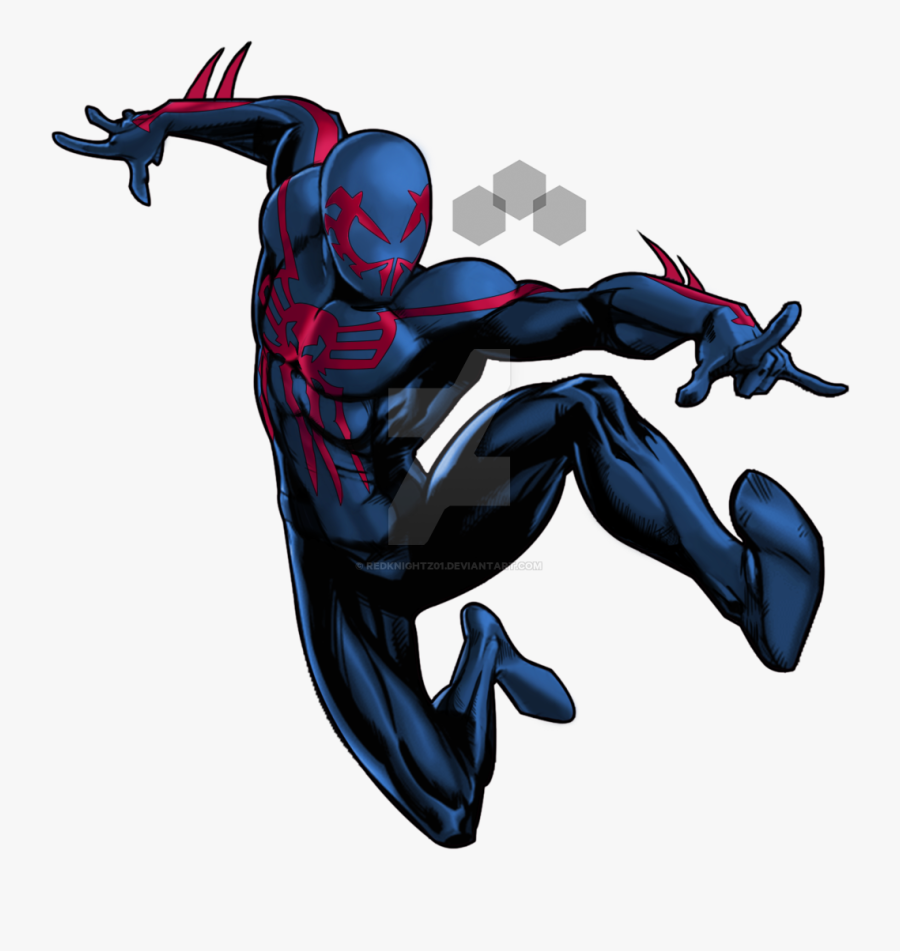 Redknightz01 43 0 Spider-man 2099 Marvel Avenger Alliance - Marvel Spiderman 2099, Transparent Clipart