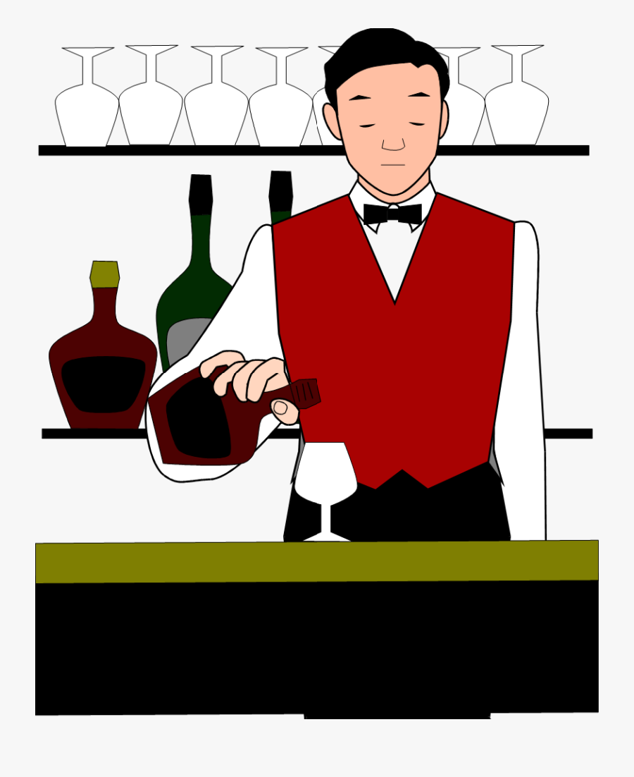 Clip Art Cocktail Clip Art Transprent - Bartender Mix Cocktail Clipart, Transparent Clipart