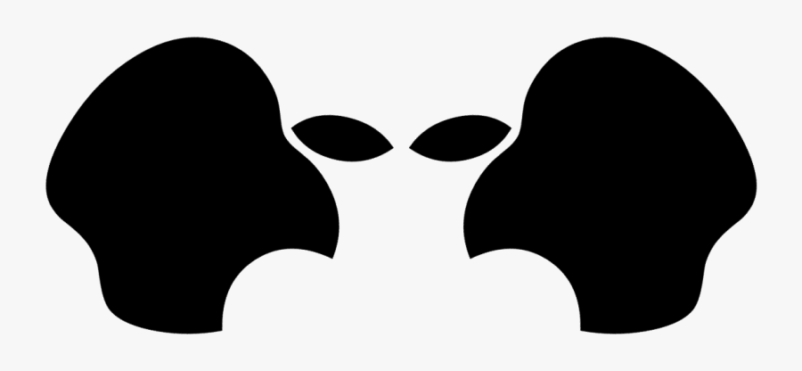 Two Apple Logos Together, Transparent Clipart