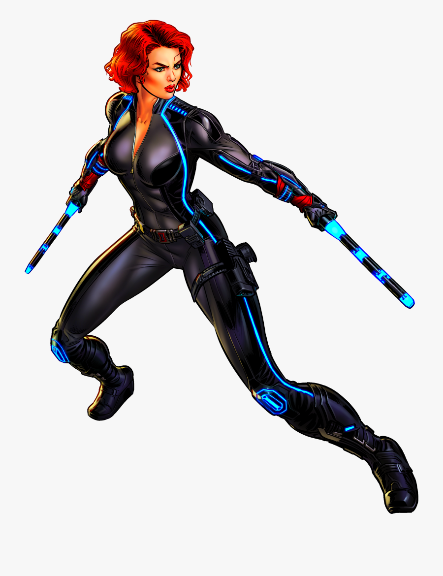 Transparent Alliance Clipart - Black Widow Marvel Clipart, Transparent Clipart