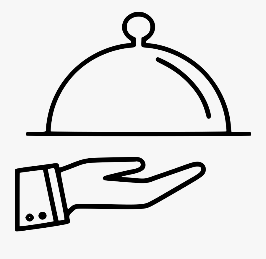 Bartender Waiter Catering Wedding Serving Svg Png Icon - Catering Png, Transparent Clipart