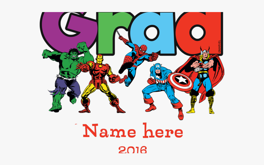 Kindergarten Graduation Superheroes Clipart, Transparent Clipart