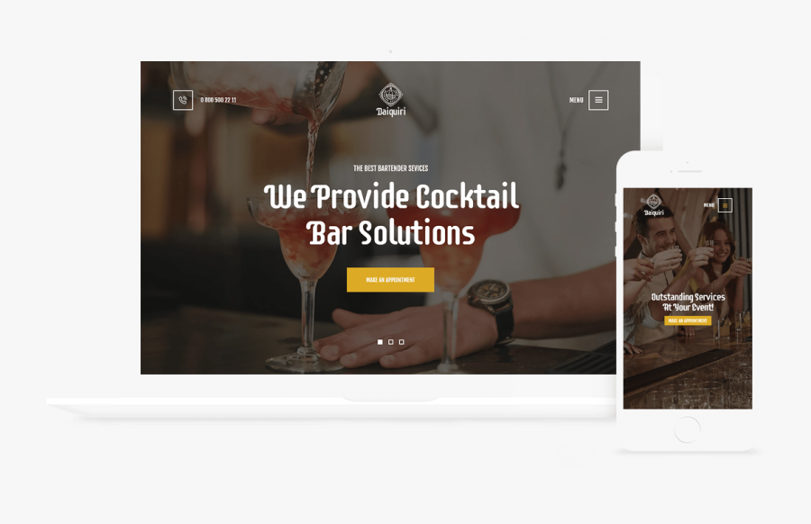 Daiquiri Wp Theme - Photo Caption, Transparent Clipart