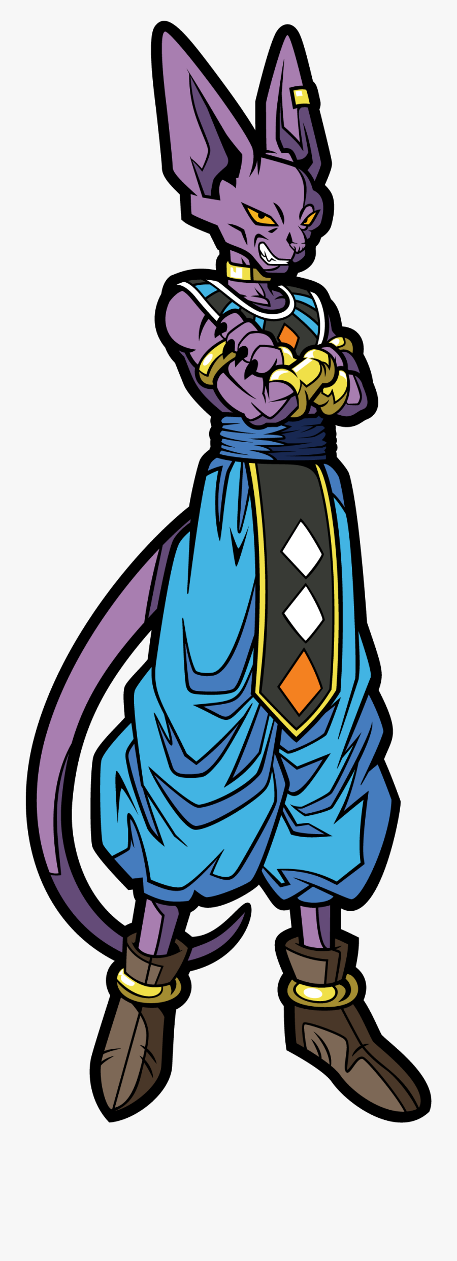 Beerus From Dragon Ball Super, Transparent Clipart