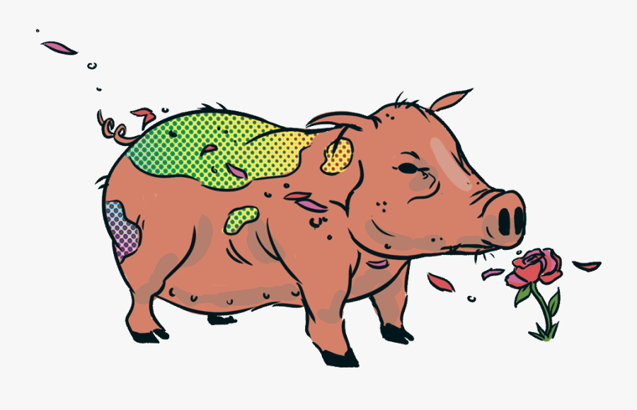 Computer Clipart Timothy Q - Domestic Pig, Transparent Clipart