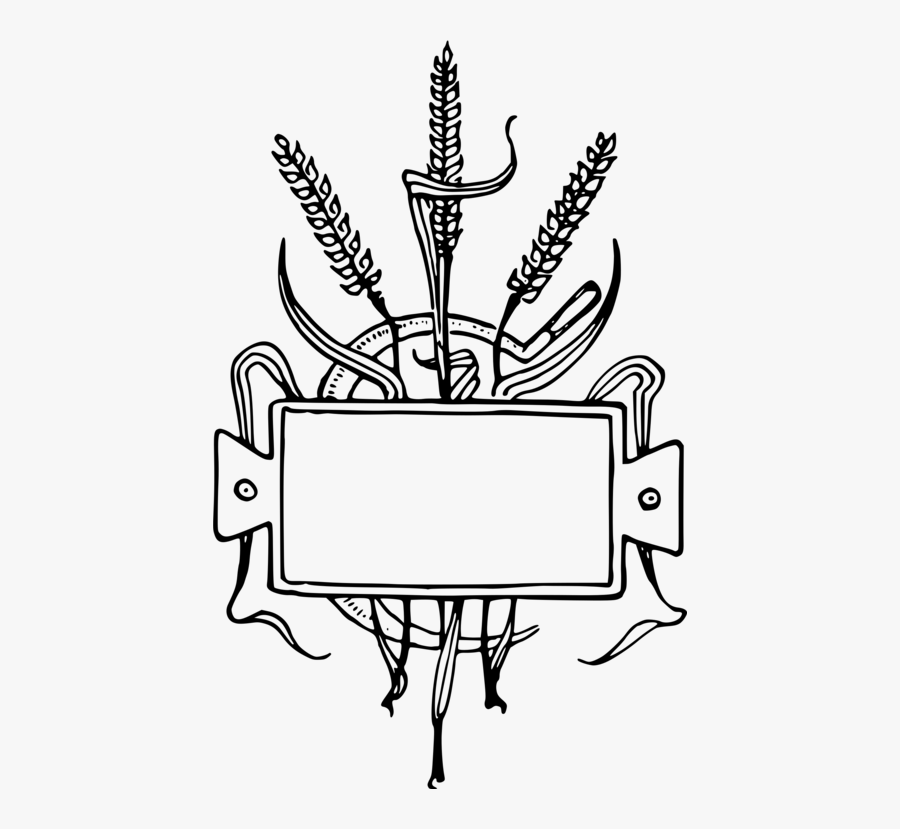Line Art,plant,artwork - Clip Art, Transparent Clipart