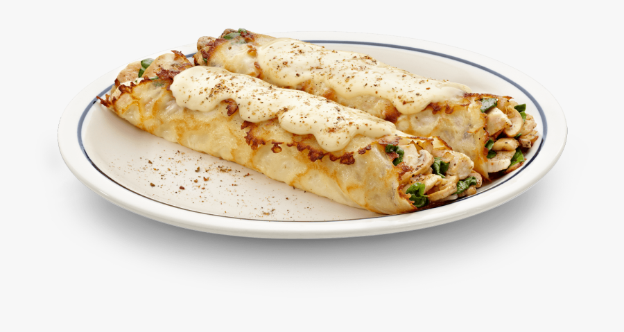 Clip Art Lazy Pierogi - Chicken And Cheese Crepe, Transparent Clipart