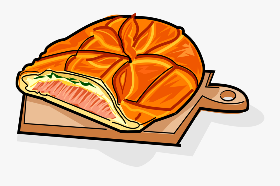 Vector Illustration Of Russian Cuisine Pierogi Varenyky, Transparent Clipart