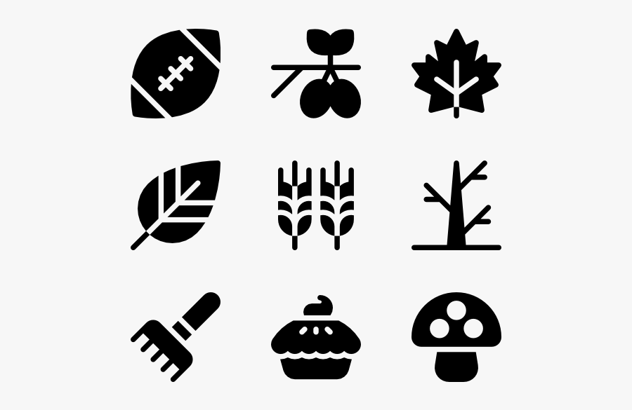 Autumn - Small Maple Leaf Icon, Transparent Clipart