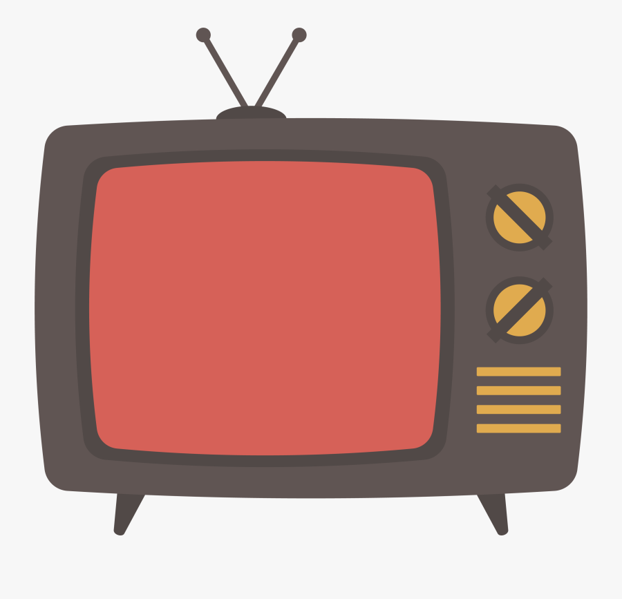 Set Download Retro Old - Old Tv Cartoon Png , Free Transparent Clipart