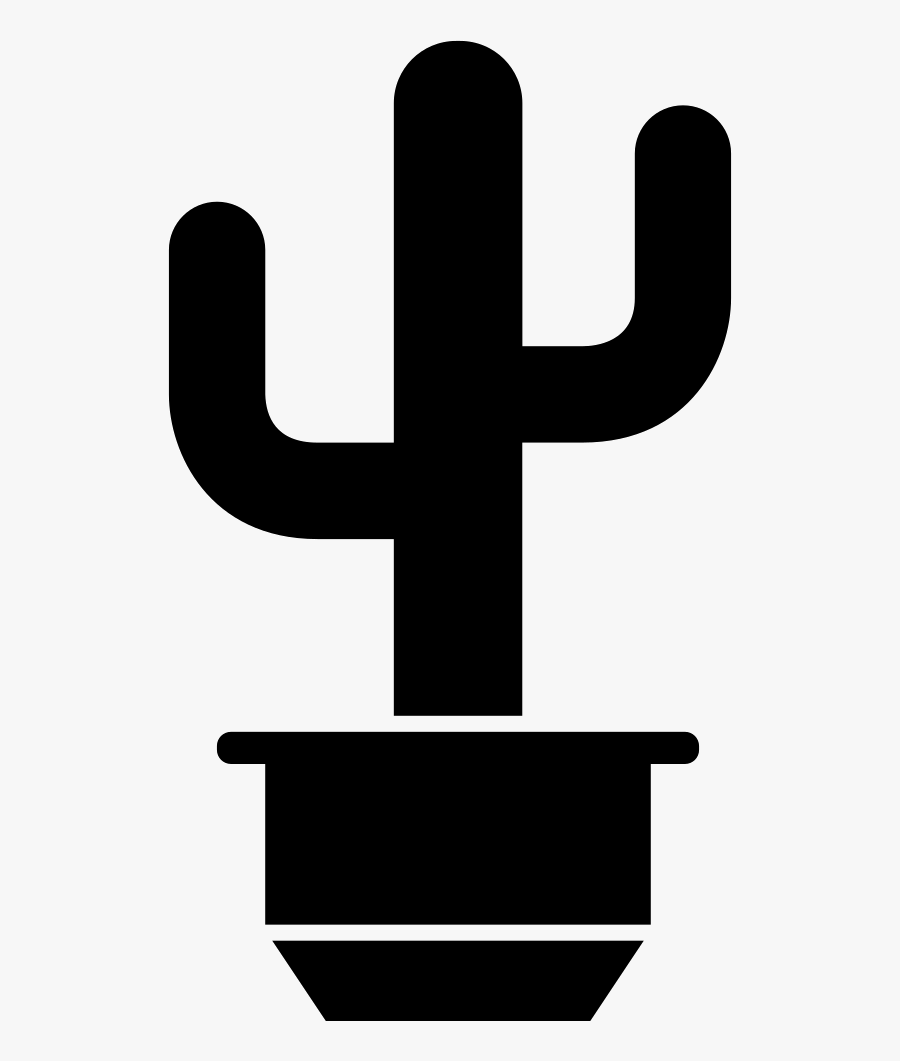 Clip Art Collection Of Free Vector - El Jardin De Cactus Dibujo, Transparent Clipart