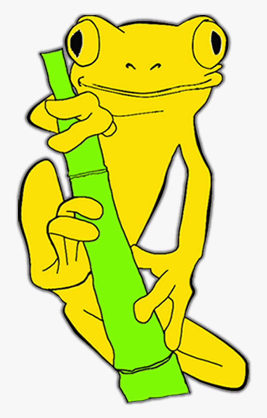 Red Eyed Tree Frog Coloring Clipart , Png Download - Red Eyed Tree Frog Coloring, Transparent Clipart